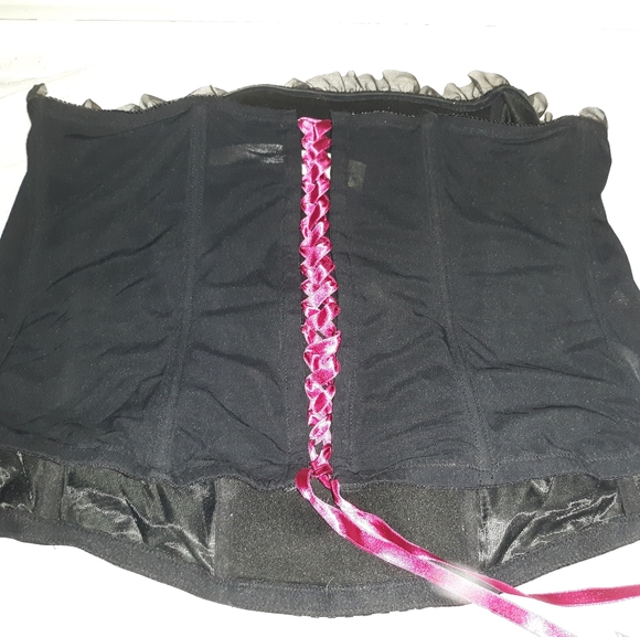 Cacique Striped Corset Bustier - Picture 2 of 3